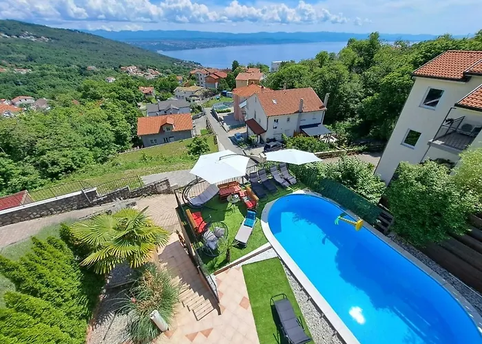 House With A Swimming Pool Lovran, Opatija - 24076 Prázdninový dům Lovran