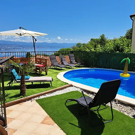 House With A Swimming Pool Lovran, Opatija - 24076 Feriehus
